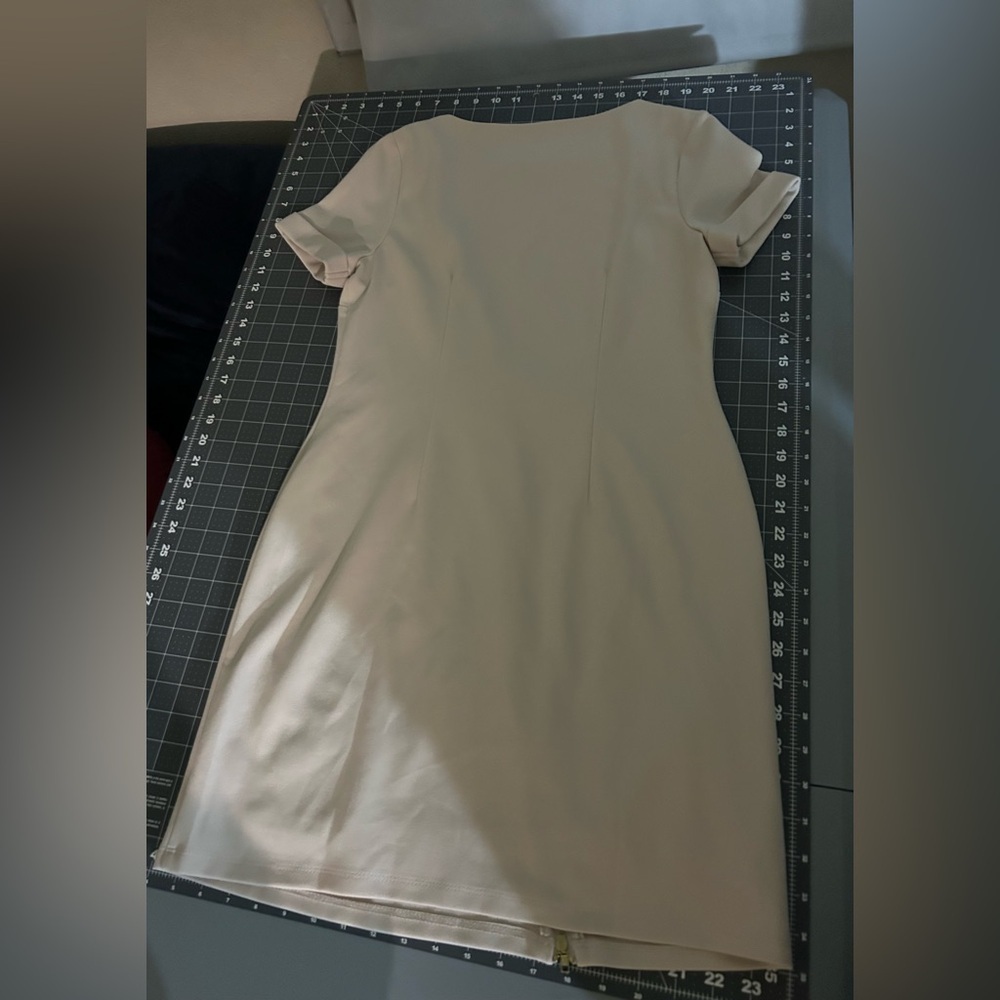 Donna Morgan Beige Mini Dress - Picture 5 of 5